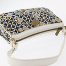 CELINE Accessory Pouch Canvas Navy Auth 154613-6