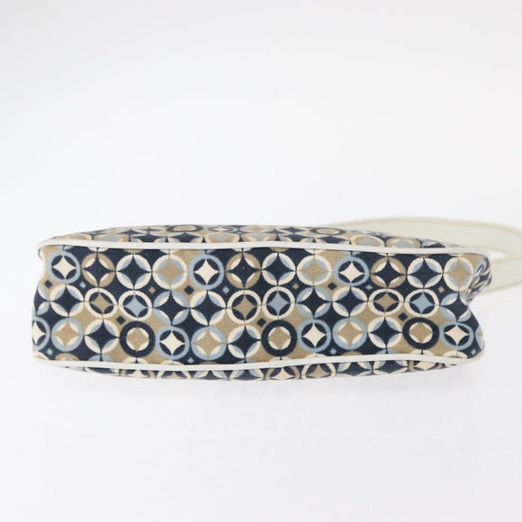 CELINE Accessory Pouch Canvas Navy Auth 154613