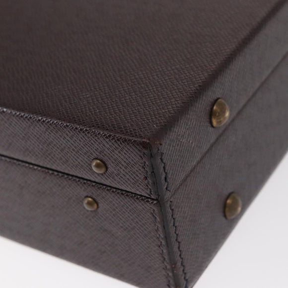 LOUIS VUITTON Taiga Briefcase Acajou LV Auth 154617