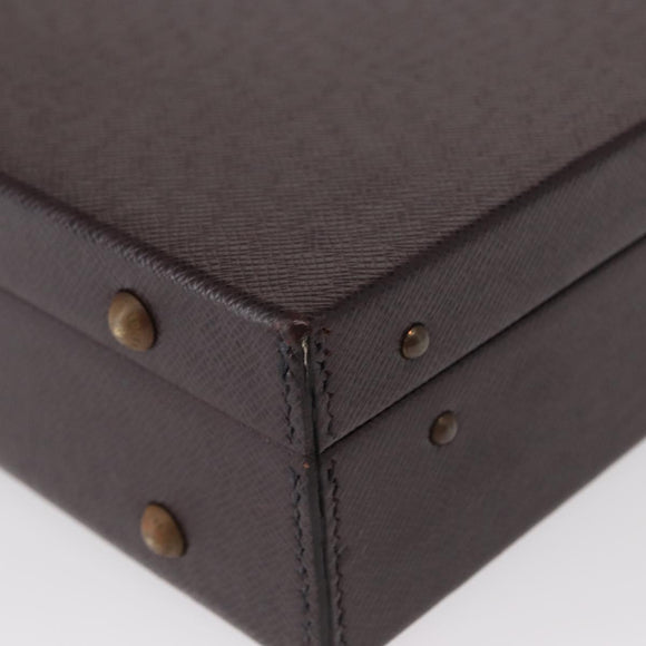 LOUIS VUITTON Taiga Briefcase Acajou LV Auth 154617