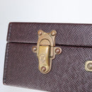 LOUIS VUITTON Taiga Briefcase Acajou LV Auth 154617-20