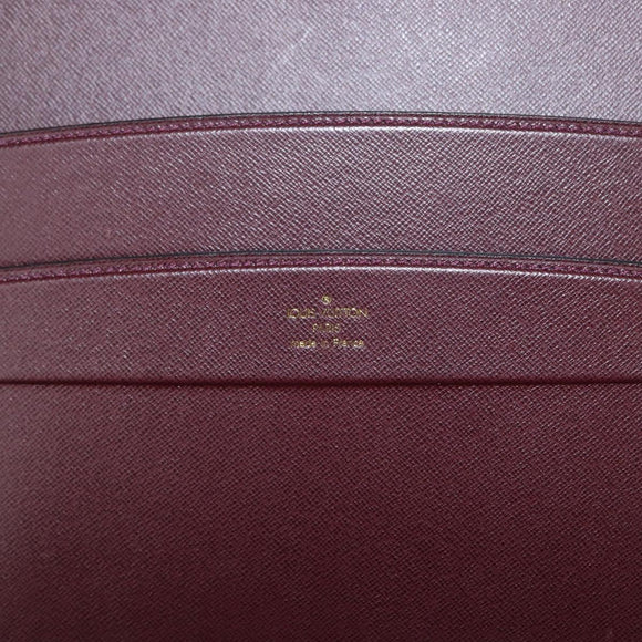 LOUIS VUITTON Taiga Briefcase Acajou LV Auth 154617