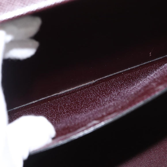 LOUIS VUITTON Taiga Briefcase Acajou LV Auth 154617