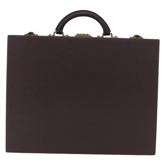 LOUIS VUITTON Taiga Briefcase Acajou LV Auth 154617