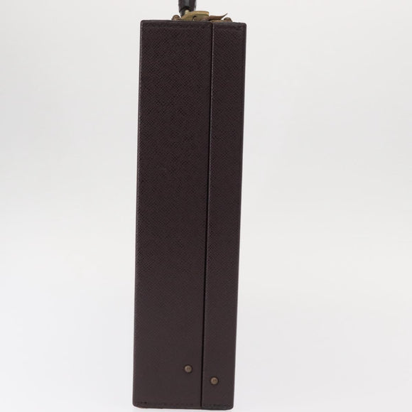 LOUIS VUITTON Taiga Briefcase Acajou LV Auth 154617