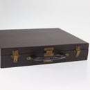 LOUIS VUITTON Taiga Briefcase Acajou LV Auth 154617-6