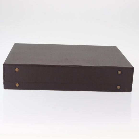 LOUIS VUITTON Taiga Briefcase Acajou LV Auth 154617