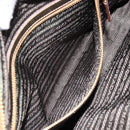 PRADA Hand Bag Canvas Beige Gold Auth 154622-24