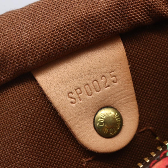 LOUIS VUITTON Monogram Cherry Speedy 25 Hand Bag M41528 LV Auth 154626SAV