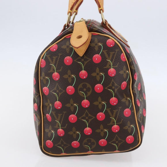 LOUIS VUITTON Monogram Cherry Speedy 25 Hand Bag M41528 LV Auth 154626SAV
