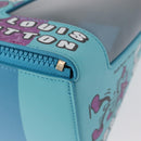 LOUIS VUITTON Monogram Sandwich Box Hand Bag Blue M82029 LV Auth 154627SM-16