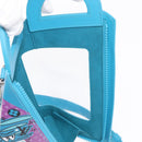 LOUIS VUITTON Monogram Sandwich Box Hand Bag Blue M82029 LV Auth 154627SM-25