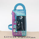 LOUIS VUITTON Monogram Sandwich Box Hand Bag Blue M82029 LV Auth 154627SM-12