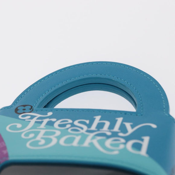 LOUIS VUITTON Monogram Sandwich Box Hand Bag Blue M82029 LV Auth 154627SM