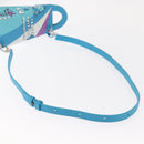 LOUIS VUITTON Monogram Sandwich Box Hand Bag Blue M82029 LV Auth 154627SM-9