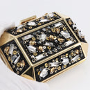 LOUIS VUITTON Beads Minodiere Shoulder Bag metal Gold LV Auth 154628SM-18