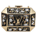 LOUIS VUITTON Beads Minodiere Shoulder Bag metal Gold LV Auth 154628SM-13