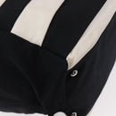 CHANEL 2.55 Chain Shoulder Bag Nylon Black Silver CC Auth 154629-16