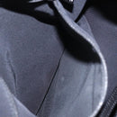 CHANEL 2.55 Chain Shoulder Bag Nylon Black Silver CC Auth 154629-23