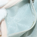 CHANEL Chain Shoulder Bag Satin Pink Gold CC Auth 154632V-28