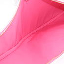 CHANEL Racket case Canvas Pink CC Auth 154633SM-19