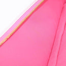 CHANEL Racket case Canvas Pink CC Auth 154633SM-23