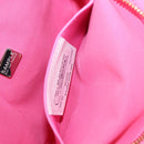 CHANEL Racket case Canvas Pink CC Auth 154633SM-26