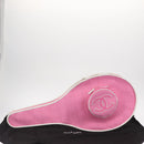 CHANEL Racket case Canvas Pink CC Auth 154633SM-28