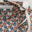 GUCCI GG Canvas Guccissima Tote Bag Leather Ivory Gold 145998 Auth 154640-19