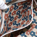 GUCCI GG Canvas Guccissima Tote Bag Leather Ivory Gold 145998 Auth 154640-21