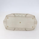 GUCCI GG Canvas Guccissima Tote Bag Leather Ivory Gold 145998 Auth 154640-5