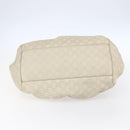 GUCCI GG Canvas Guccissima Sukey Hand Bag 2way Ivory Gold 223974 Auth 154642-11