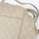 GUCCI GG Canvas Guccissima Sukey Hand Bag 2way Ivory Gold 223974 Auth 154642-12