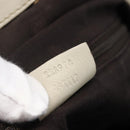 GUCCI GG Canvas Guccissima Sukey Hand Bag 2way Ivory Gold 223974 Auth 154642-25