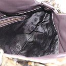 GUCCI GG Crystal Histeria Bag Coated Canvas 2way Beige Gold 203486 Auth 154644-20