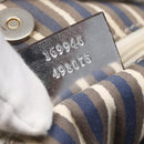 GUCCI GG Canvas Newbrit Tote Bag Silver Gold 169946 Auth 154645-20