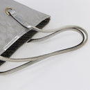 GUCCI GG Canvas Newbrit Tote Bag Silver Gold 169946 Auth 154645-7