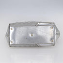 GUCCI GG Canvas Newbrit Tote Bag Silver Gold 169946 Auth 154645-9