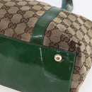 GUCCI GG Canvas Abbey Tote Bag Beige Gold 141470 Auth 154647-10