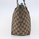 GUCCI GG Canvas Abbey Tote Bag Beige Gold 141470 Auth 154647-4