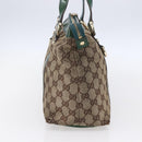 GUCCI GG Canvas Abbey Tote Bag Beige Gold 141470 Auth 154647-4
