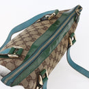 GUCCI GG Canvas Abbey Tote Bag Beige Gold 141470 Auth 154647-6