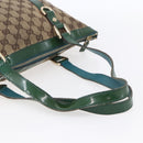 GUCCI GG Canvas Abbey Tote Bag Beige Gold 141470 Auth 154647-7