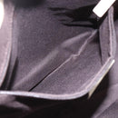 GUCCI GG Canvas Tote Bag Beige Silver 113019 Auth 154648-19