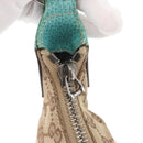 GUCCI GG Canvas Shoulder Bag Beige Silver 115003 Auth 154649-14