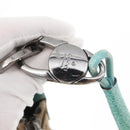 GUCCI GG Canvas Shoulder Bag Beige Silver 115003 Auth 154649-15