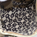 GUCCI GG Canvas Sherry Line Shoulder Bag Beige Gold 144388 Auth 154650-18