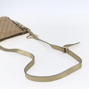 GUCCI GG Canvas Sherry Line Shoulder Bag Beige Gold 144388 Auth 154650-7