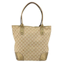 GUCCI GG Canvas Pretty Tote Bag Beige 181779 Auth 154651-3