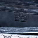 GUCCI GG Canvas Bamboo Tote Bag Navy 112526 Auth 154654-17